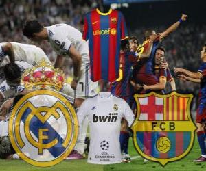 Champions League - UEFA Champions League semi-final 2010-11, Real Madrid - FC Barcelona puzzle