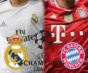 Champions League - UEFA Champions League semi-final 2013-14, Real Madrid - Bayern puzzle