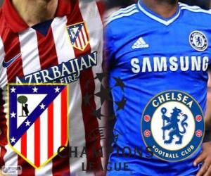 Champions League - UEFA Champions League semifinal 2013-14, Atlético - Chelsea puzzle