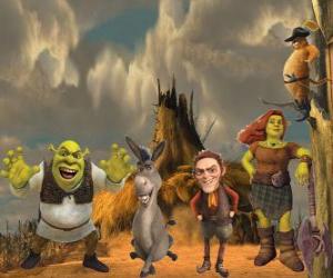 Shrek e burro - ePuzzle photo puzzle