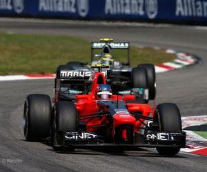 Charles Pic, Marussia 2012 puzzle