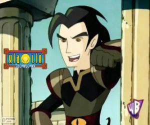 Chase Young, powerful enemy for the Xiaolin warriors puzzle