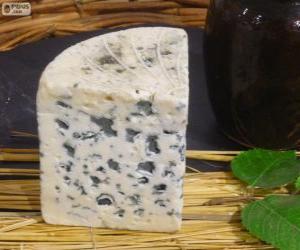 Cheese roquefort (France) puzzle