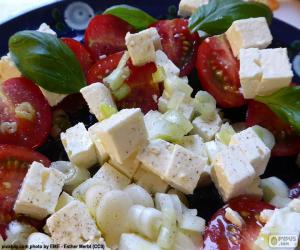 Cheese salad puzzle