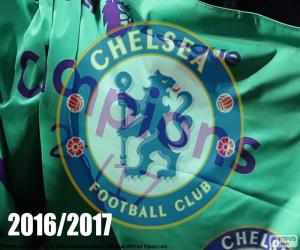 Chelsea FC champion 2016-2017 puzzle