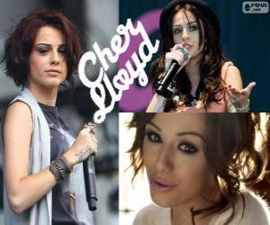 Cher Lloyd is a British artist puzzle