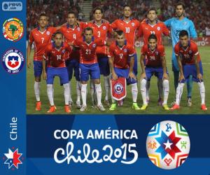 Chile Copa America 2015 puzzle