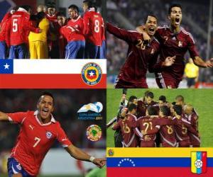Chile - Venezuela, quarterfinals, Argentina 2011 puzzle