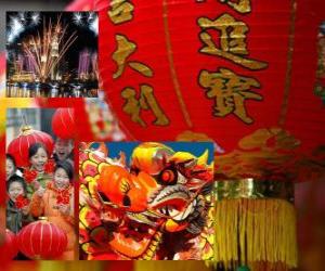 Chinese New Year celebration puzzle