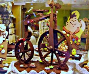 Chocolate bike puzzle