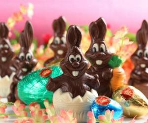 Chocolate bunnies puzzle