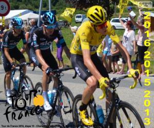 Chris Froome, Tour of France 2016 puzzle