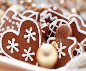 Christmas Cookies in a variety of forms puzzle