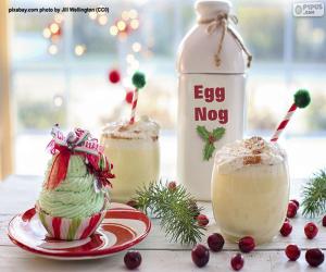 Christmas eggnog puzzle