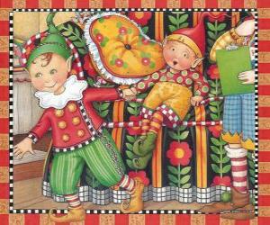 Christmas Elves puzzle