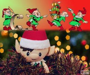 Christmas elves puzzle