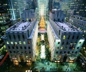 Christmas in Rockefeller Center puzzle