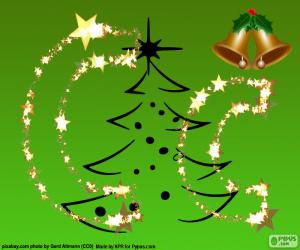 Christmas letter C puzzle