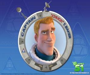 Chuck child dreamed of being an astronaut, he is brave, handsome and sure of himself puzzle