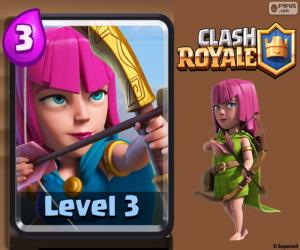 Clash Royale Archers puzzle