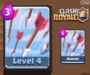 Clash Royale Arrows puzzle