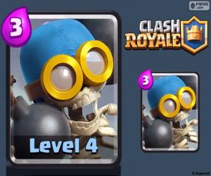 Clash Royale Bomber puzzle