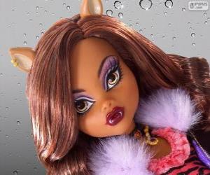 Clawdeen Wolf from Monster High puzzle