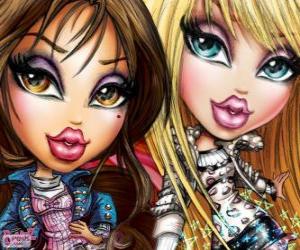 Cloe and Yasmin Bratz puzzle