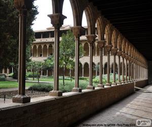 Cloister of the Monastery of Pedralbes puzzle