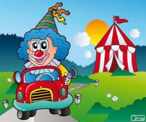 Clown in car puzzle