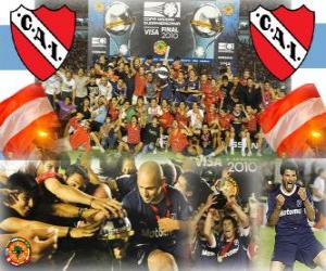 Club Atlético Independiente IX Champion 2010 Copa Sudamericana puzzle