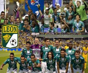 Club León F.C., champion Apertura Mexico 2013 puzzle