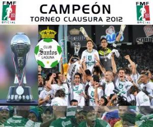 Club Santos Laguna, champion Clausura Mexico 2012 puzzle