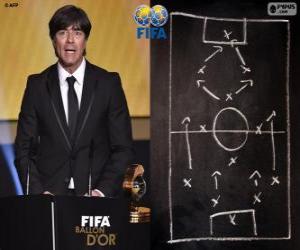 Coach of the Year FIFA 2014 for Men's football Joachim Loew puzzle