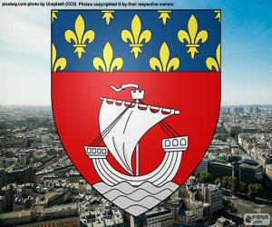 Coat of arms of Paris puzzle