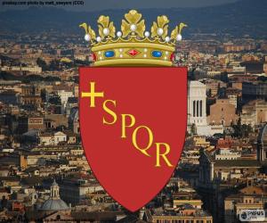 Coat of arms of Rome puzzle
