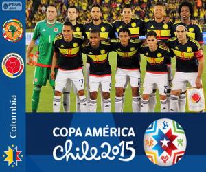 Colombia Copa America 2015 puzzle
