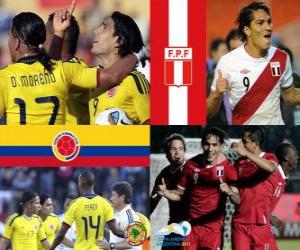 Colombia - Peru, quarterfinals, Argentina 2011 puzzle