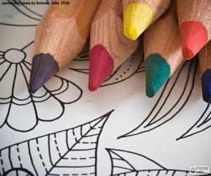 Coloring book puzzle