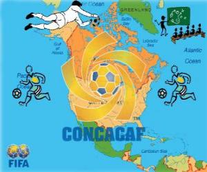 Confederation of North, Central American and Caribbean Association Football (CONCACAF) puzzle