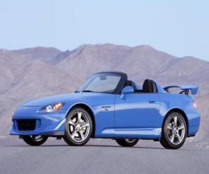 Convertible sport car puzzle