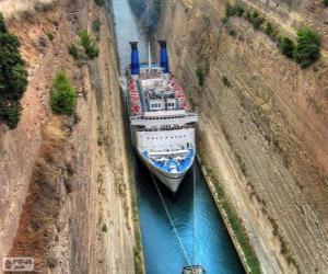 Corinth Canal, Greece puzzle