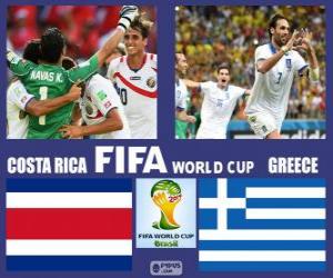 Costa Rica - Greece, Eighth finals, Brazil 2014 puzzle