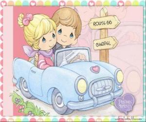 Couple in car puzzle