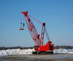 Crawler crane puzzle