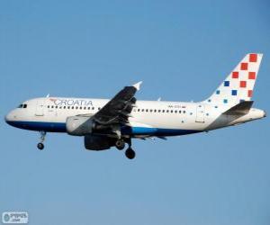 Croatia Airlines the national airline of Croatia puzzle