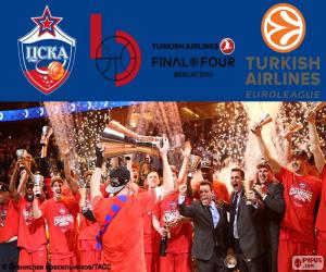 CSKA Moscow,2016 Euroleague champion puzzle