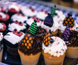 Cupcakes for Halloween puzzle