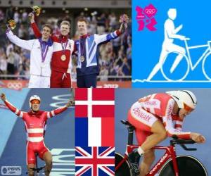 Cycling men's omnium London 2012 puzzle