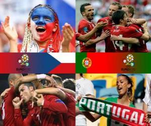Czech Republic - Portugal, quarter-finals, Euro 2012 puzzle